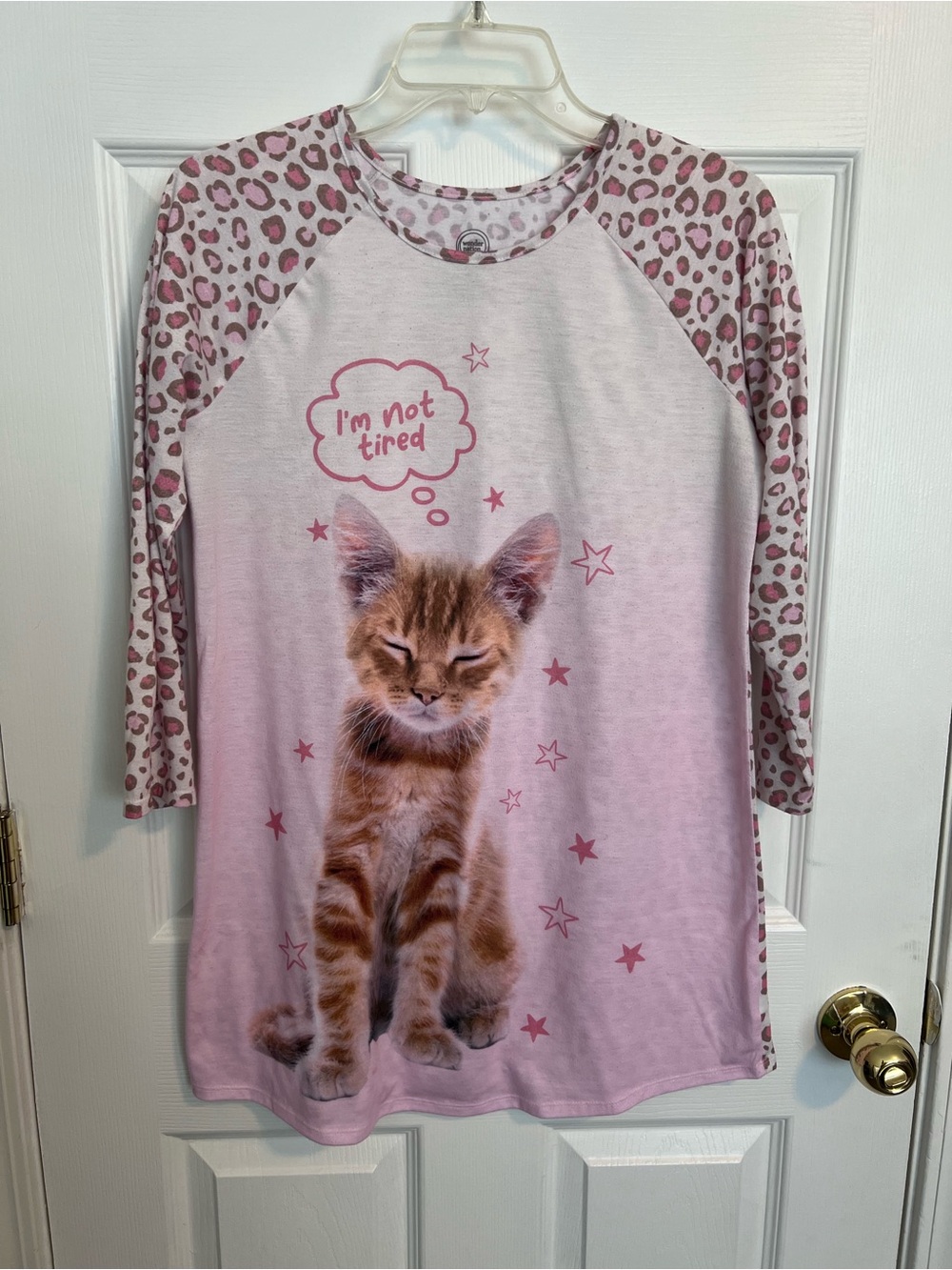Girls 10/12 PLUS Kitty Nightgown